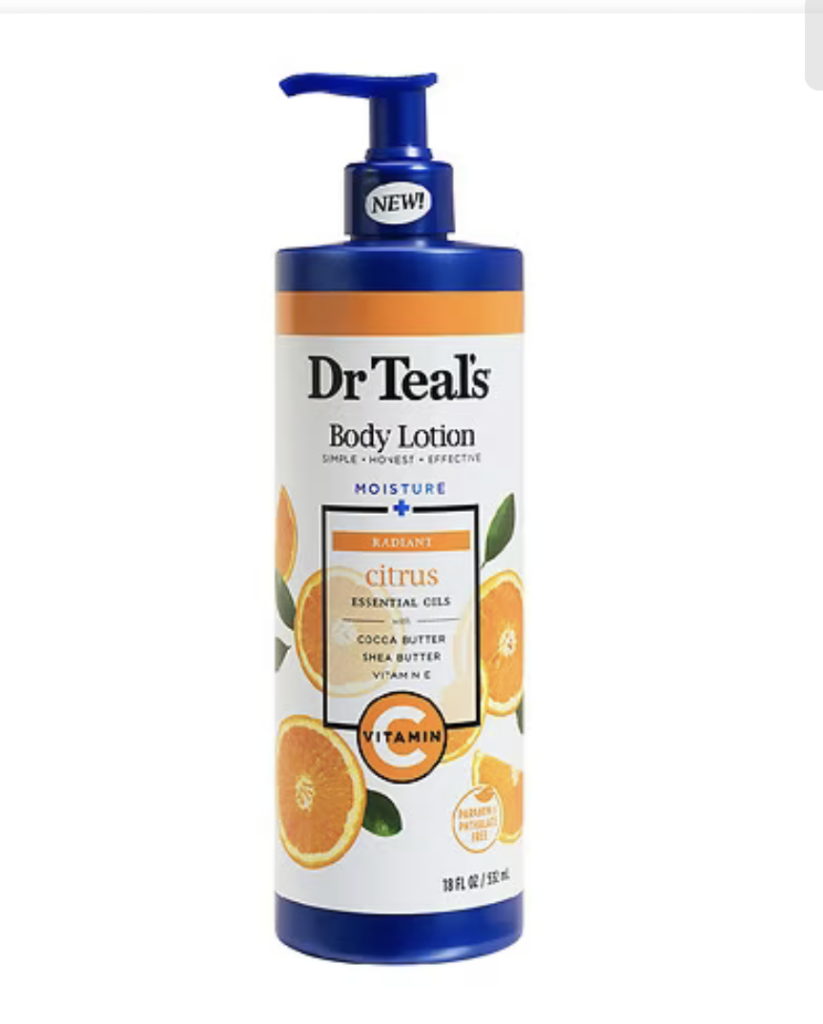 DR TEALS BODY LOTION WITH VITAMIN C 532ML Trafalgar Gate Pharma