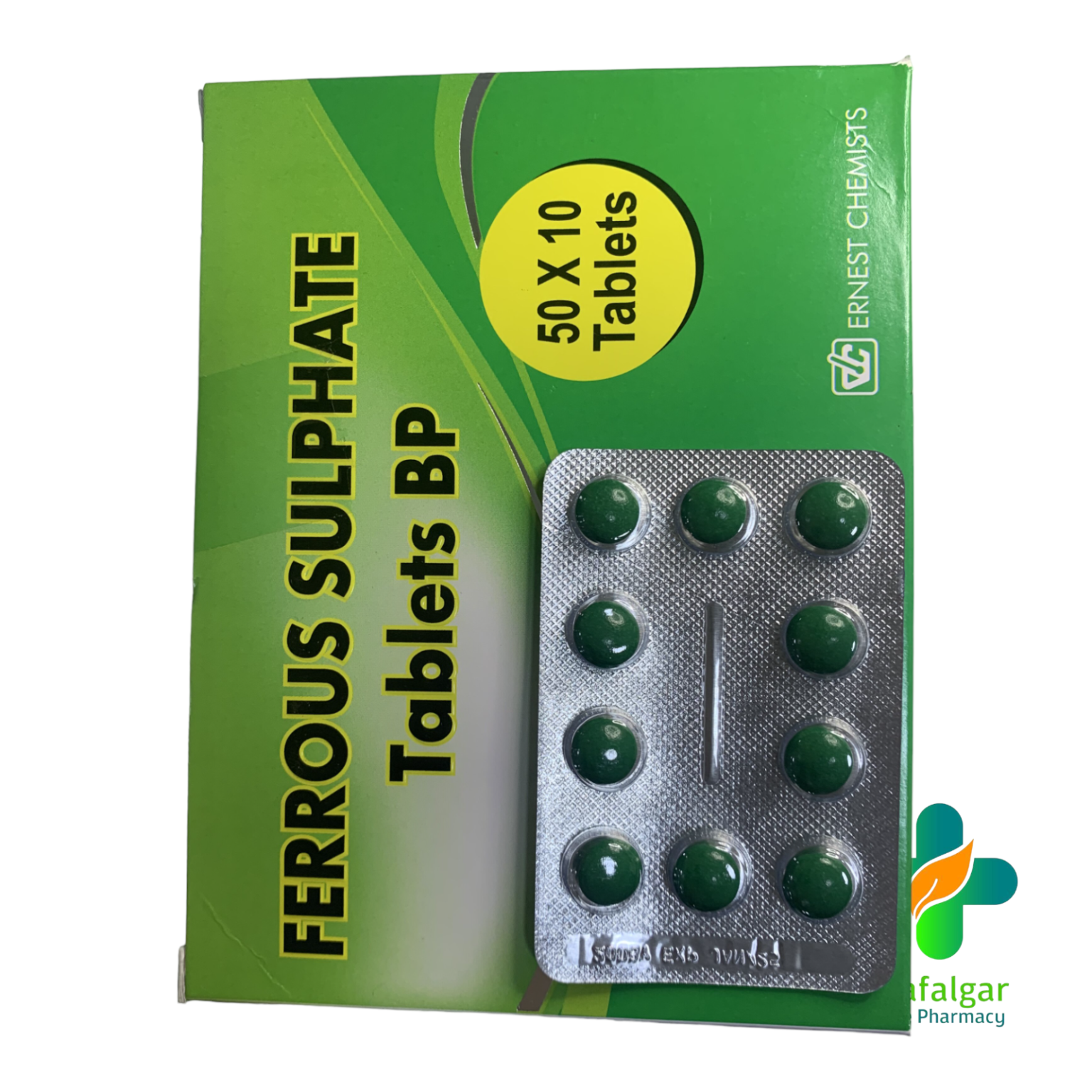 Ferrous Sulphate 200mg Tab Ecl Trafalgar Gate Pharma