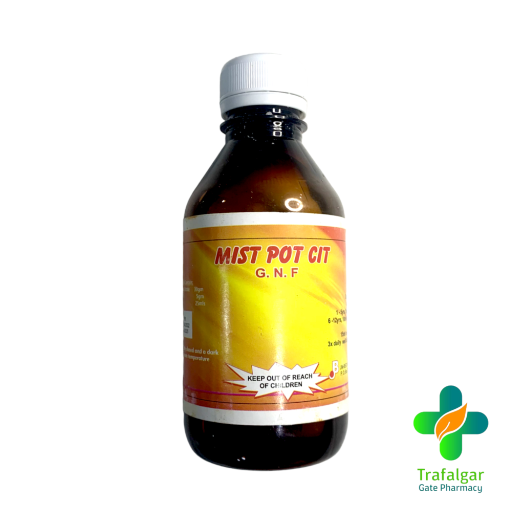 MIST POT CIT 180ML Trafalgar Gate Pharma