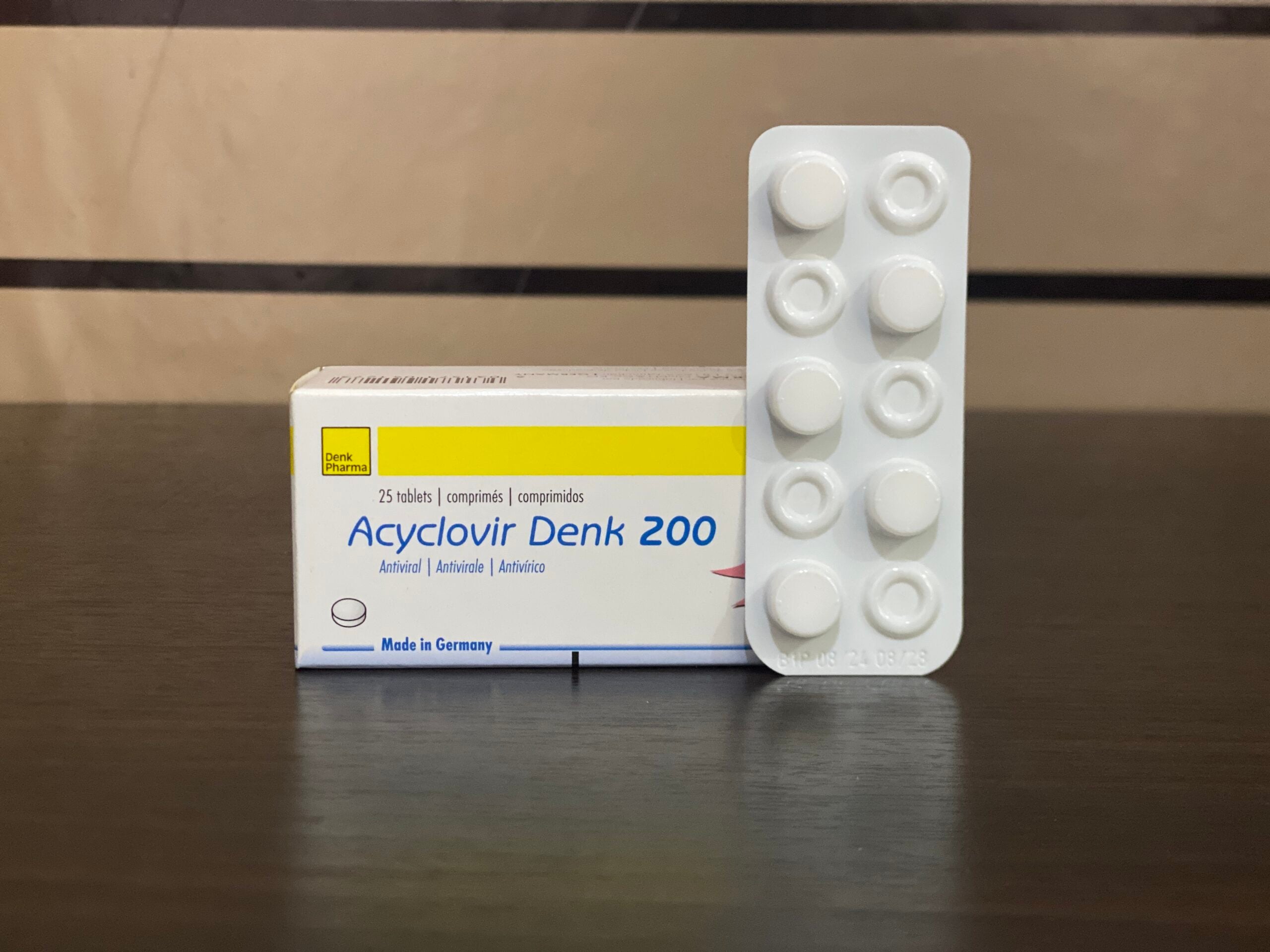 ACYCLOVIR ACICLOVIR 200MG TAB 25'S DENK