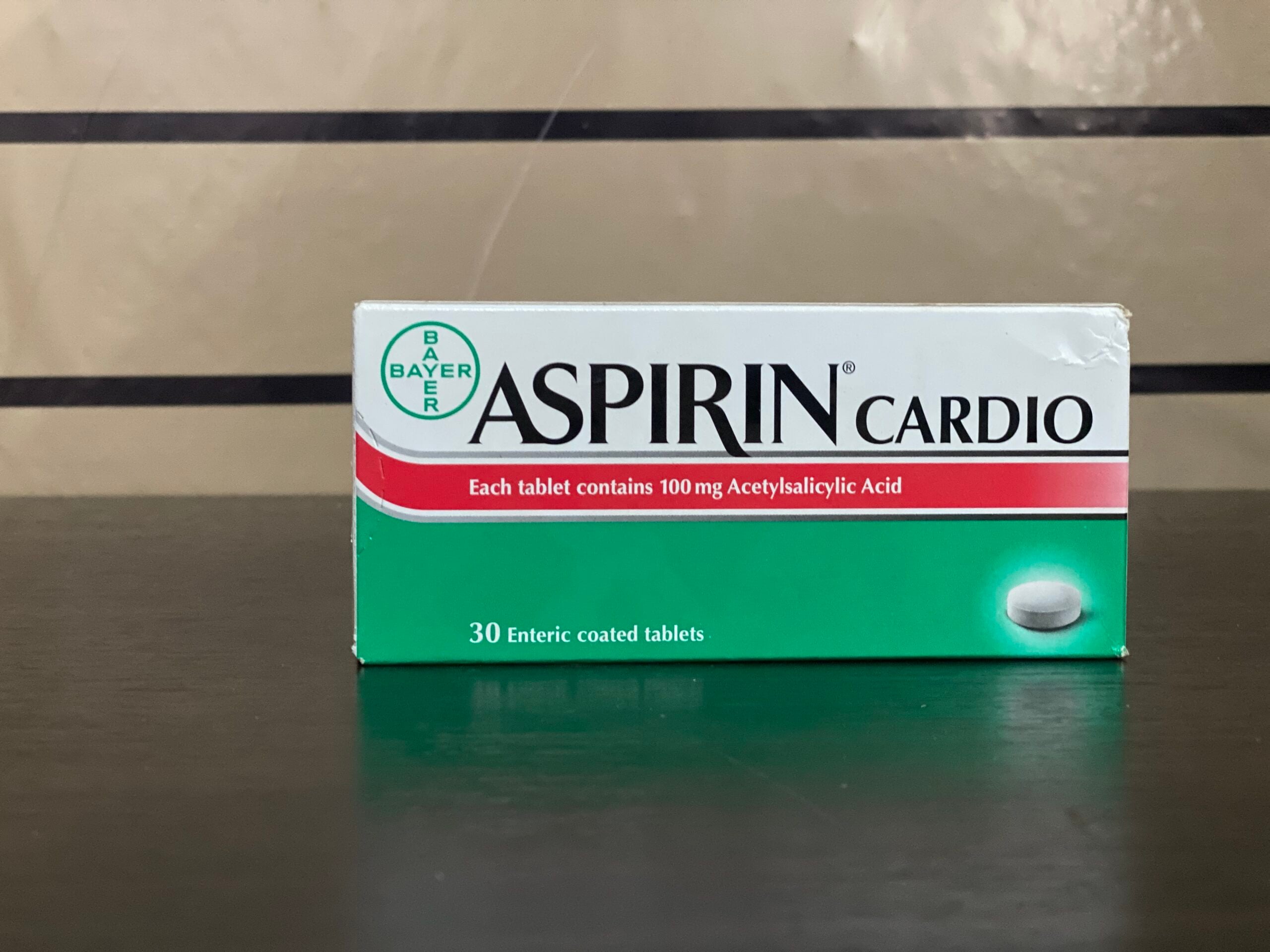 ASPIRIN CARDIO 100MG TABS