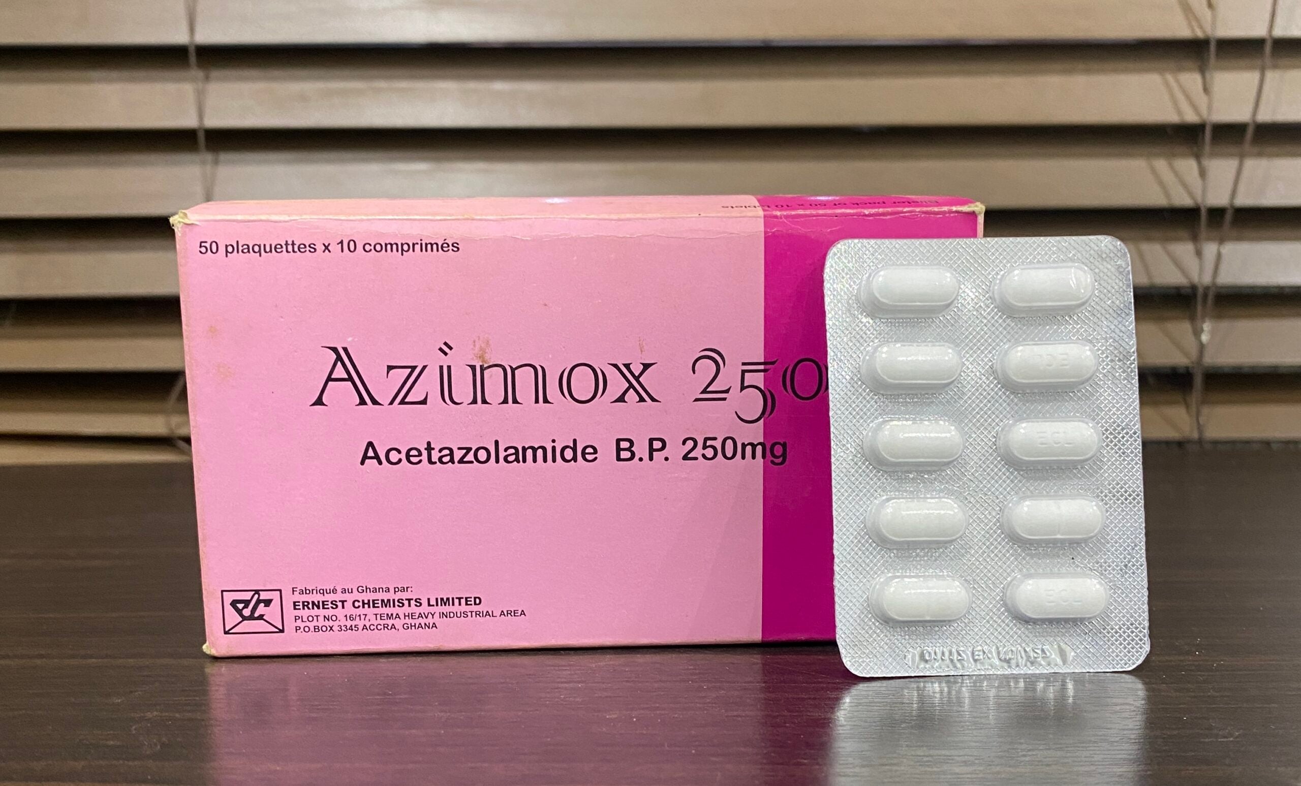 Azumox-250-scaled-1.jpg AZIMOX ACETAZOLAMIDE 250MG TABS
