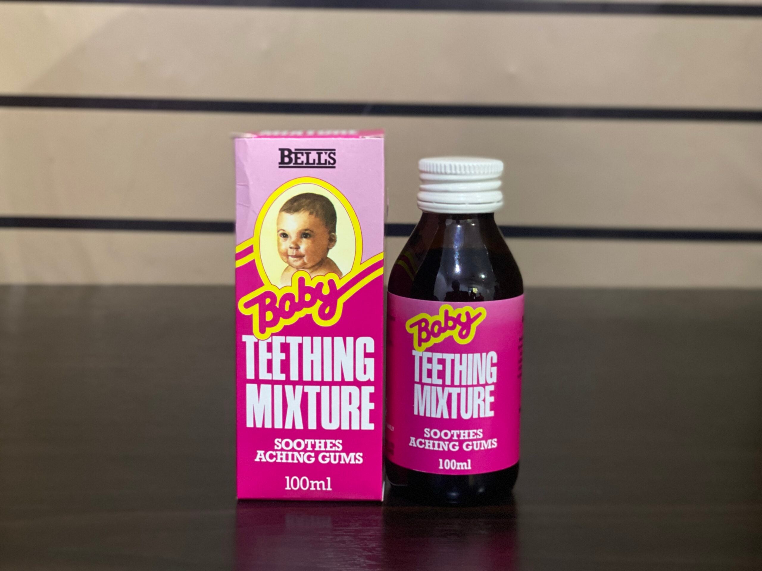 Bells-Baby-teething-mixture-scaled-1.jpg BELLS TEETHING MIXTURE 100ML