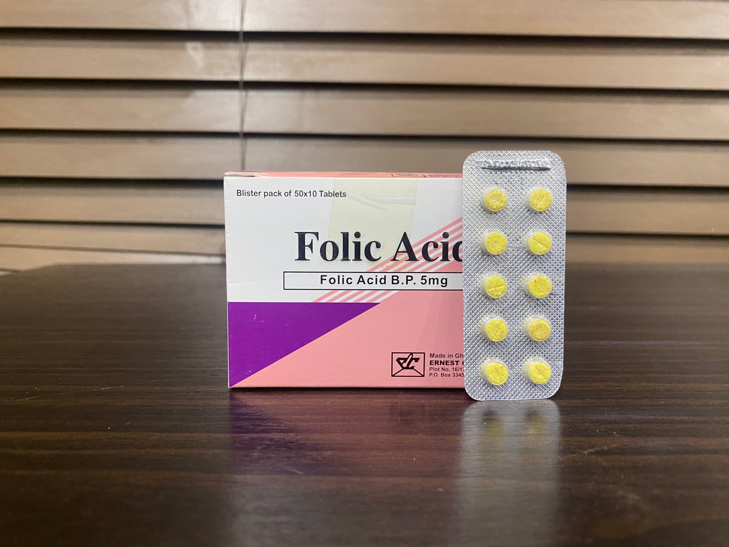 FOLIC ACID 5MG TAB ECL