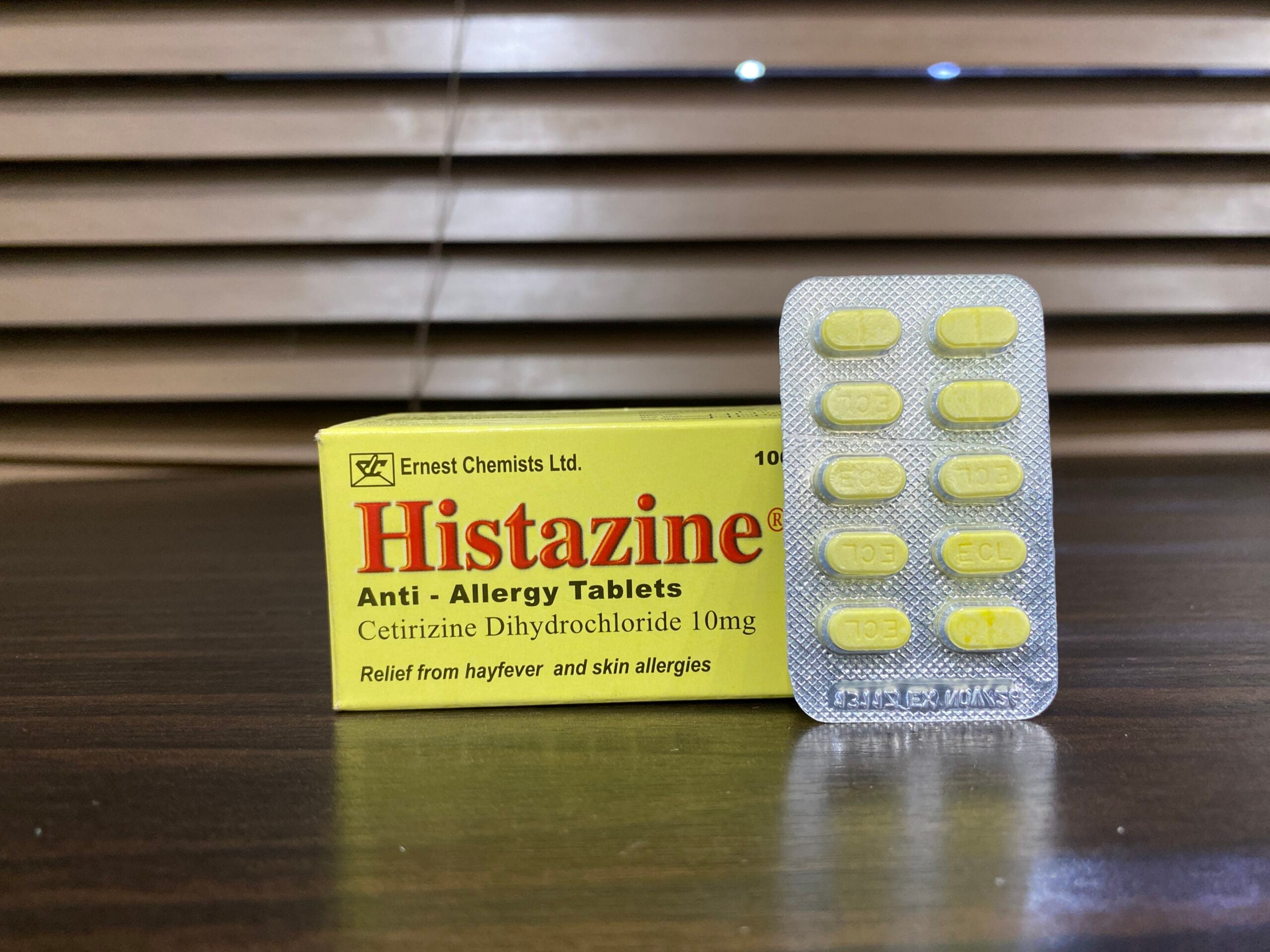 HISTAZINE CETIRIZINE 10MG TAB