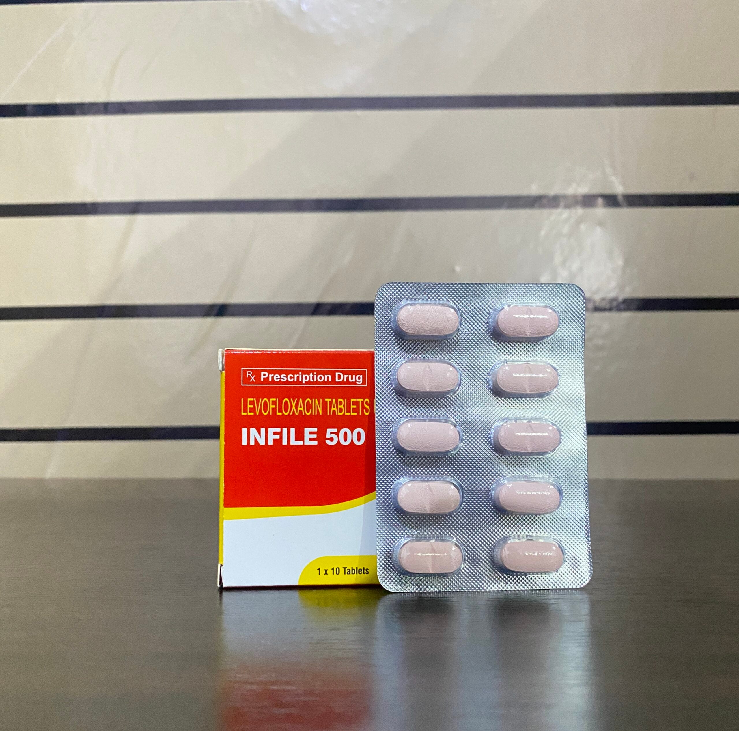 Infile-500mg-Tab-Levofloxacin-Tab-2-scaled-1.jpg INFILE LEVOFLOXACIN 500MG TAB 10'S