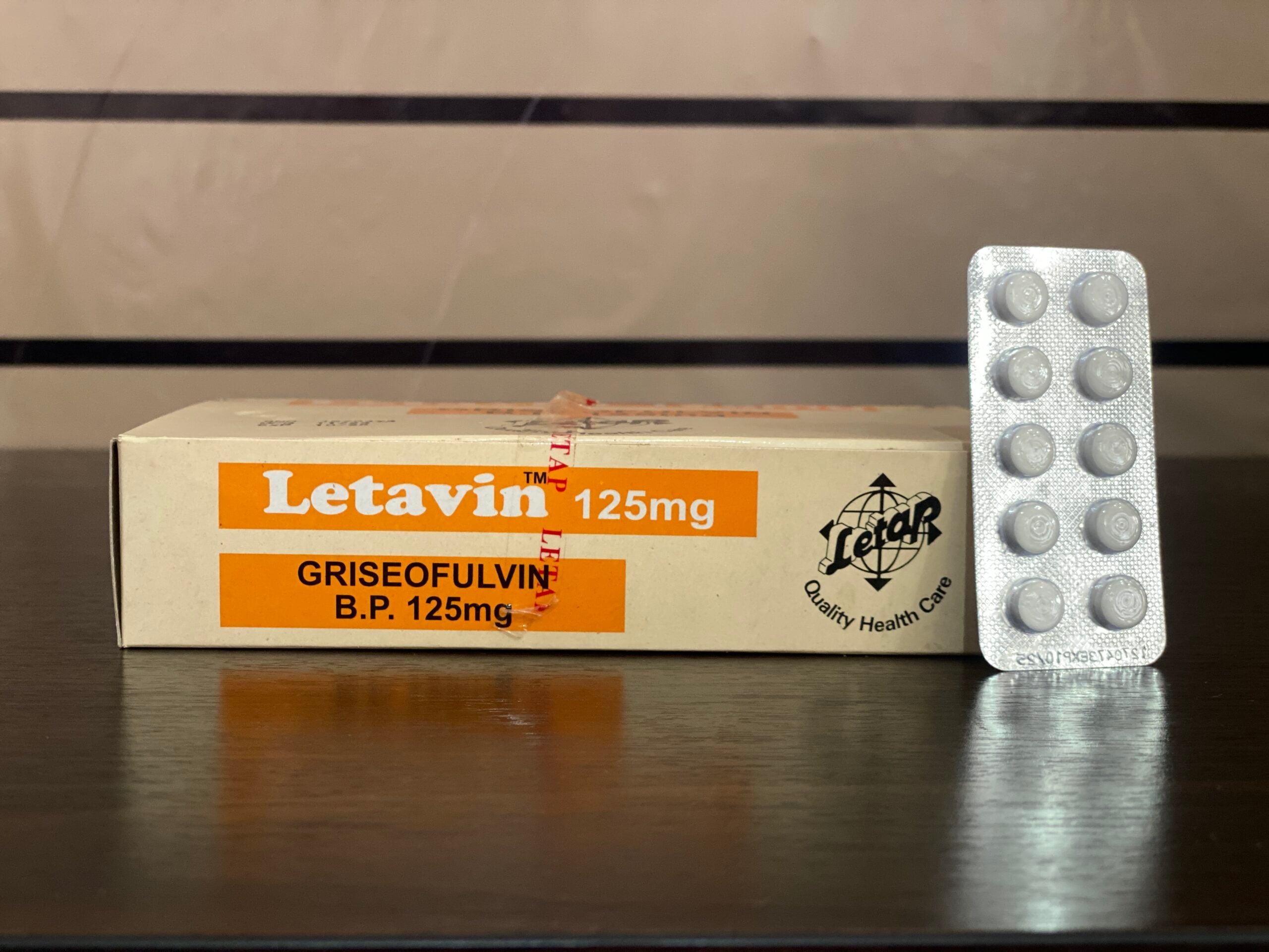 LETAVIN GRISEOFULVIN 125MG TAB