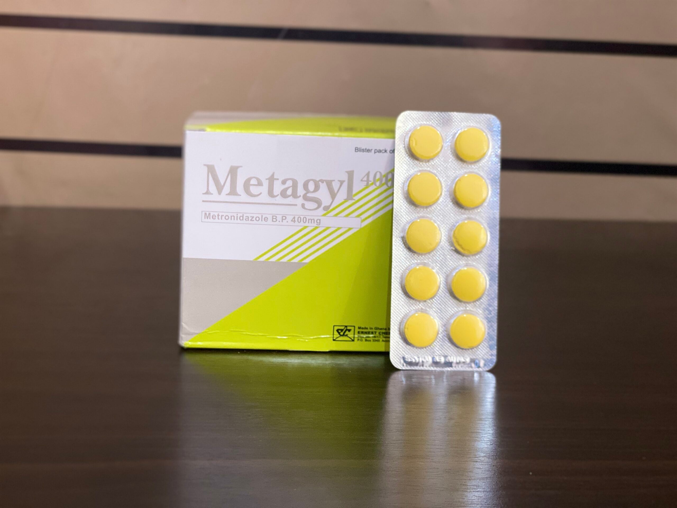 METAGYL METRONIDAZOLE 400MG TAB