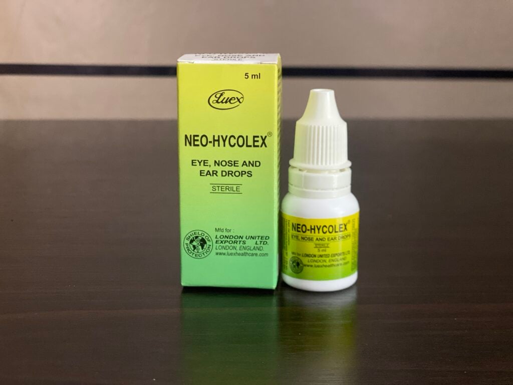 NEO-HYCOLEX EAR/EYE/NOSE DROP 5ML