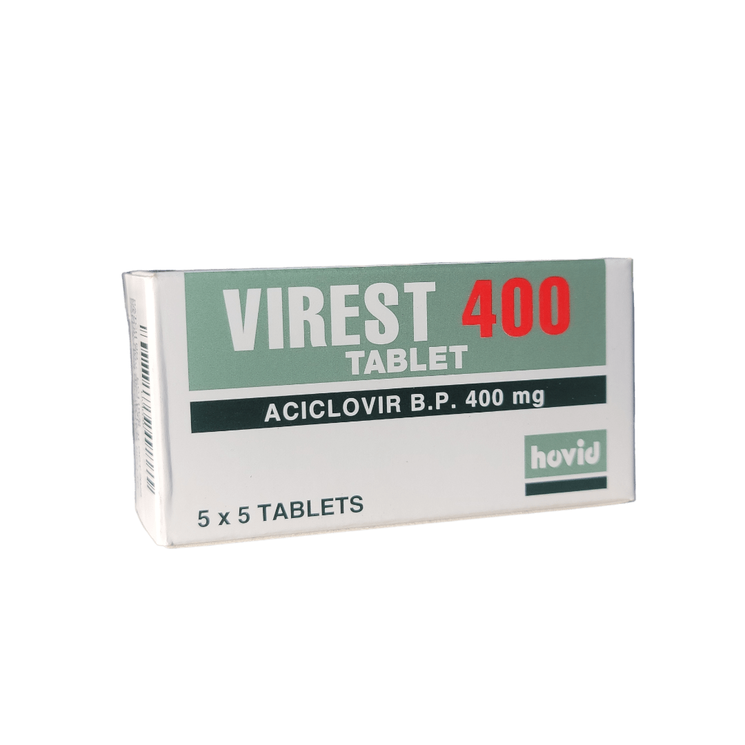 ACICLOVIR 400MG TABS. VIREST