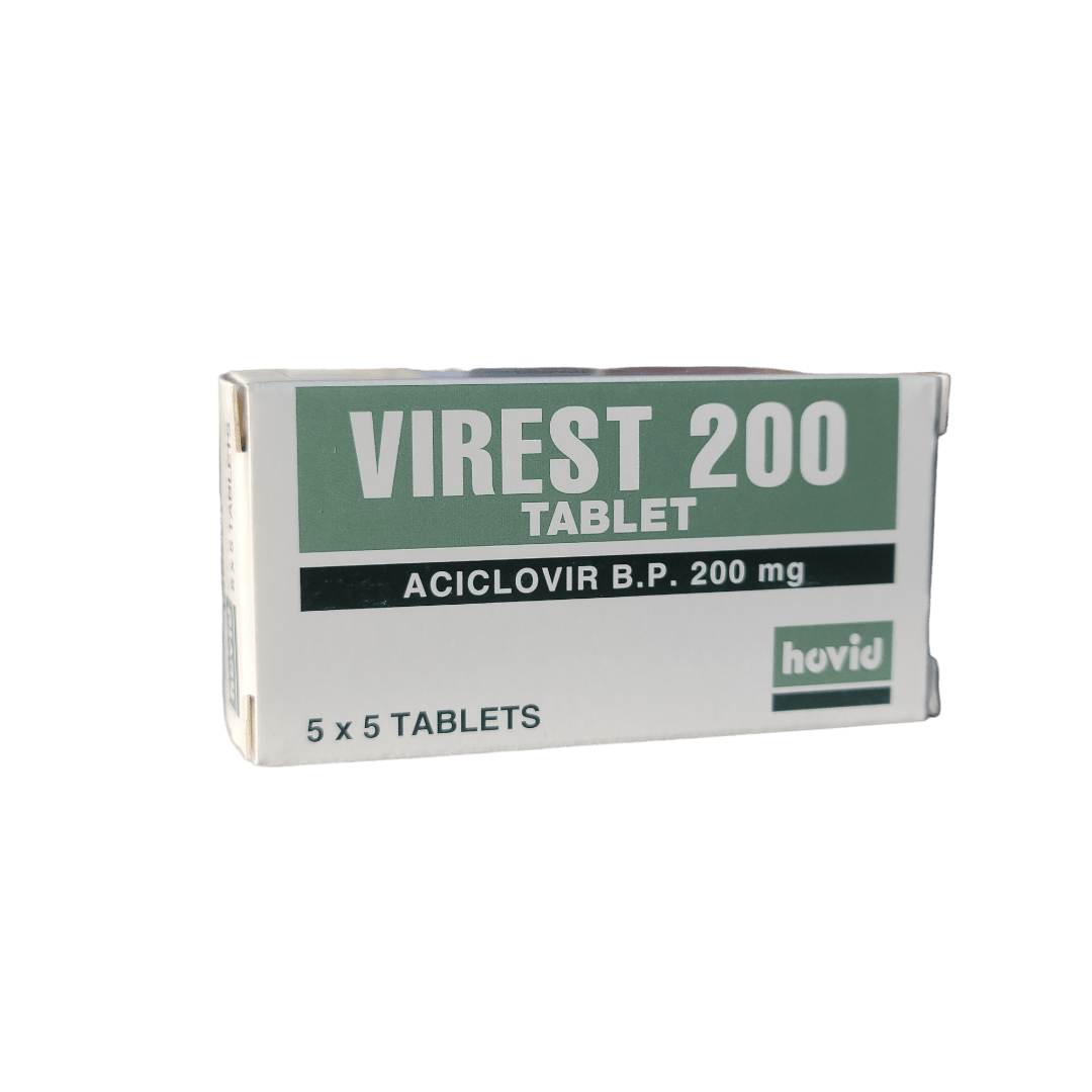 ACICLOVIR 200MG TABS VIREST
