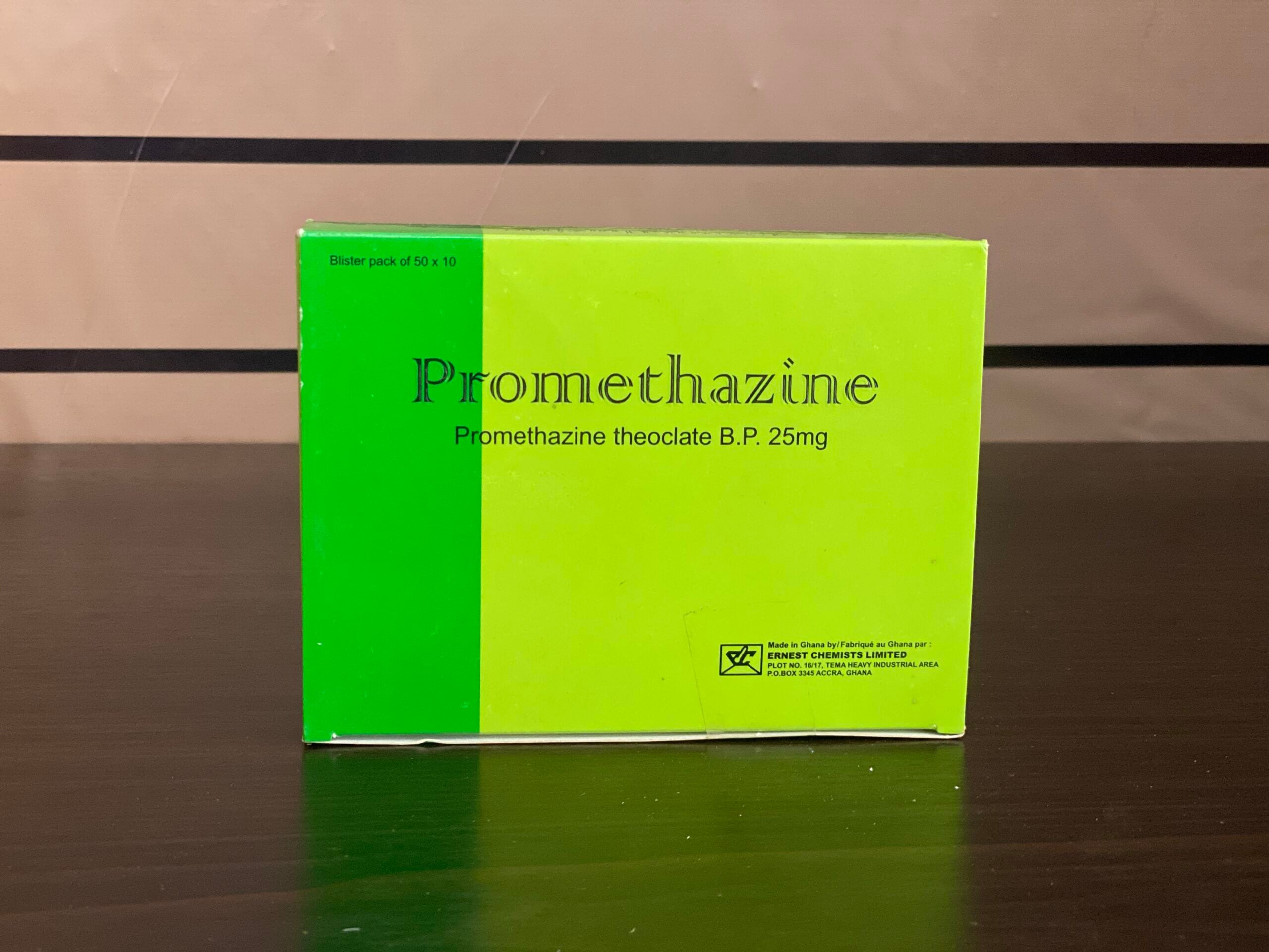 PROMETHAZINE TEOCLATE 25MG TAB ECL