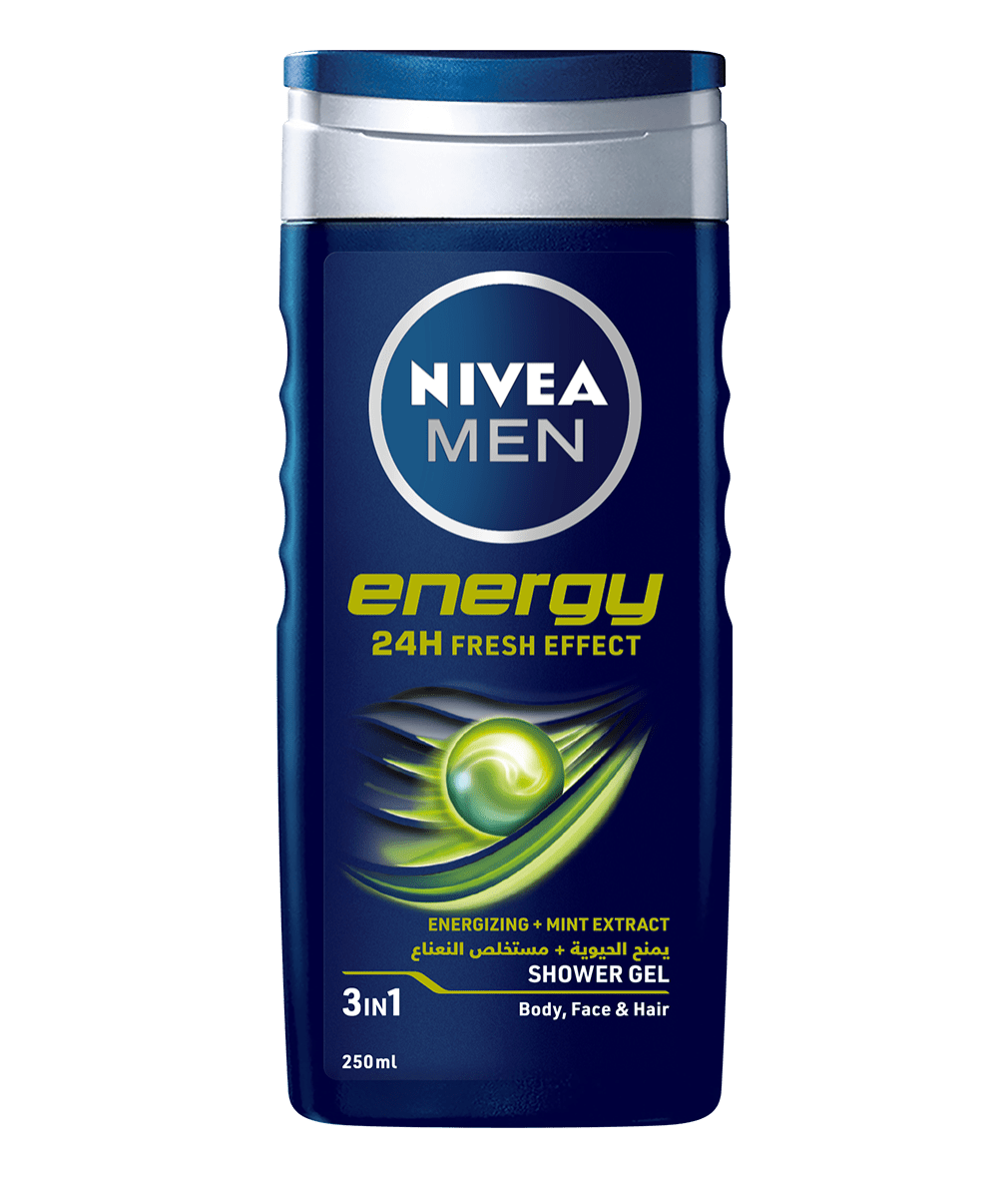 NIVEA MEN SHOWER GEL ENERGY 250ML