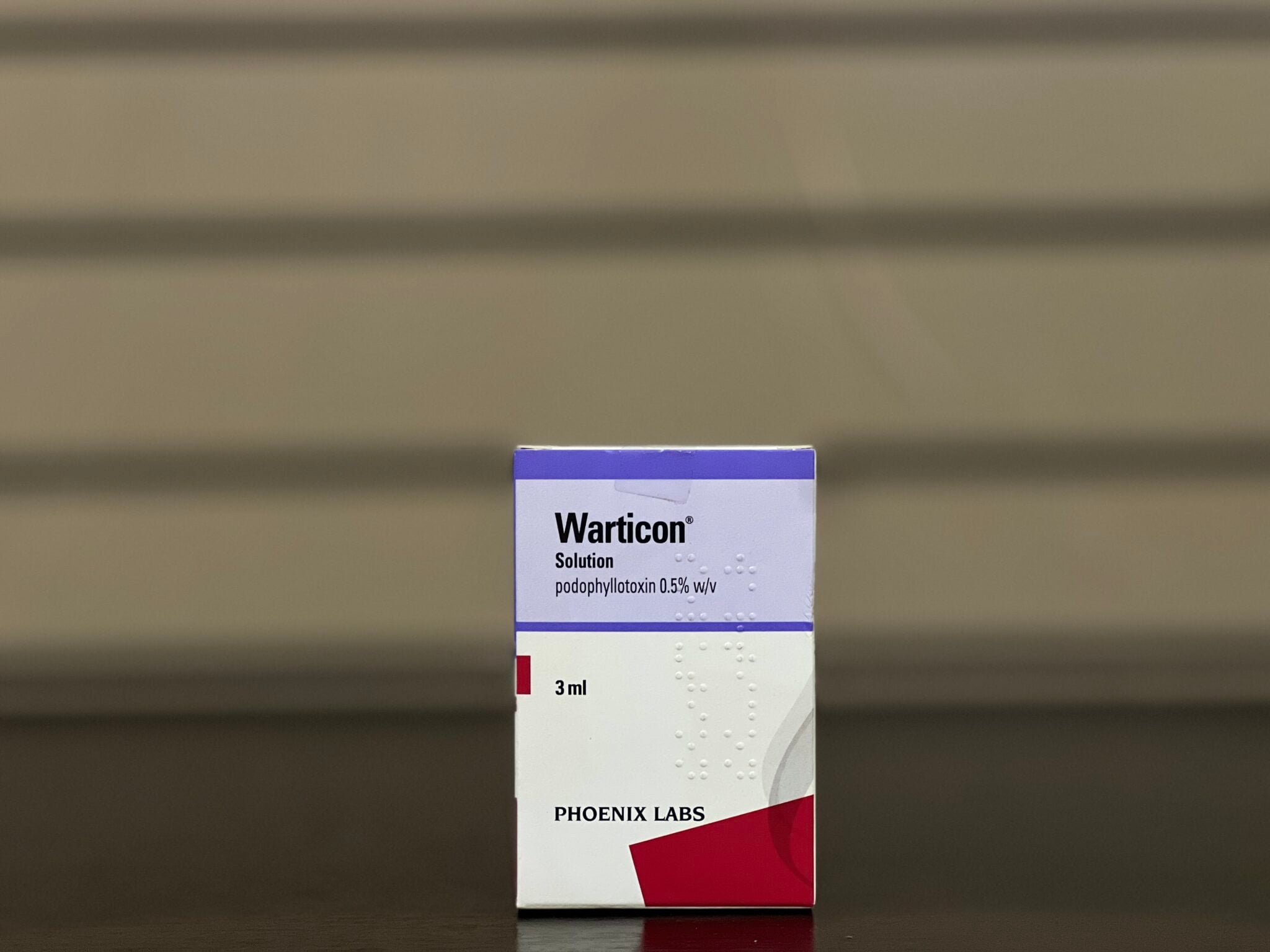 WARTICON PODOPHYLOTOXIN 0.5% SOLUTION 3ML